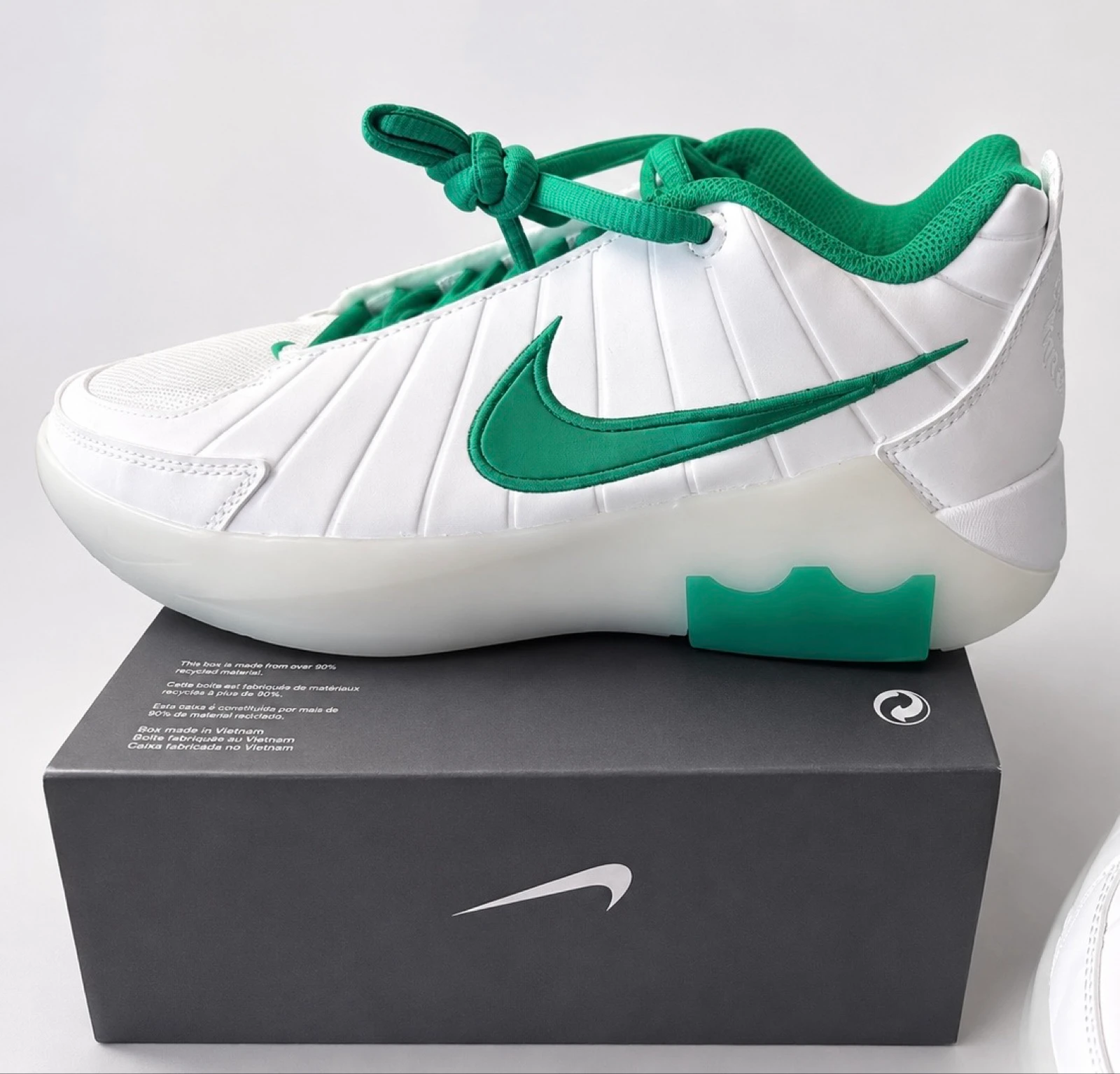 Nike LeBron Witness Branco / Verde – Com caixa – photo 2